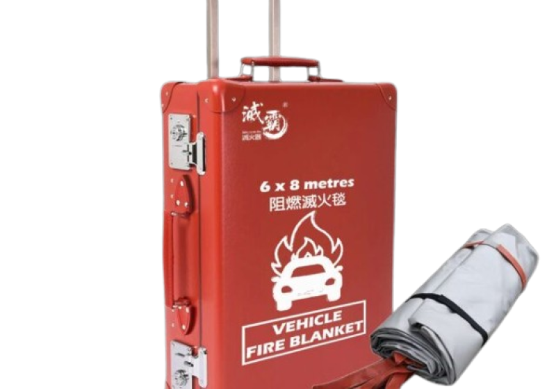 Vehicle fire blanket