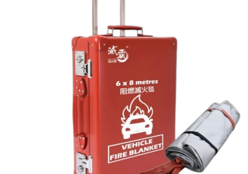 Vehicle fire blanket